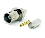 10PCS Rf Connector Bnc Female Crimp Delrin Insulation Nickel Plated LMR200. Fixed Price $19.50.