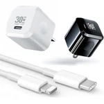 30W Type-c Charger Power Adapter + Fast Cable For Iphone 14 13 12 11 Pro Max 8. Fixed Price $7.99.