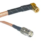RG400 Smb Female Angle To Bnc Coaxial Rf Cable Usa-ship Lot. Fixed Price $57.38.