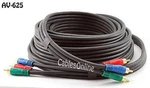 25FT Hi-resolution Component Video 3-RCA Rgb 22AWG (RG59/U Coaxial) Cable AV-625. Fixed Price $19.95.