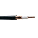 Commscope LDF4-50A 1/2 Inch Low Density Foam Coaxial Cable Black. Fixed Price $2500.00.