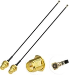 Superbat U.fl/ipex MHF4 Cable (6INCH 2-PACK) To Rp-sma Bulkhead For. Fixed Price $9.99.