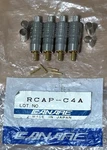 Lot Of Canare RCAP-C4A 75 Ohms Crimp Connector. Fixed Price $25.00.
