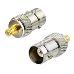 Dht Electronics 2PCS Rf Coaxial Adapter Bnc Female To Mcx Silver. Fixed Price $9.48.