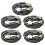 Lot Steren 6 Ft Gray RG-8X Mini Coax PL-259 Ham Radio Antenna Jumper Cable. Fixed Price $44.95.