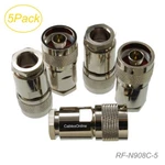 5-PACK Male Clamp Type Rf Connectors For RG8/RG213/LMR400 Coax Wire. Fixed Price $18.98.