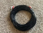 Cmple - Rca Cable 100FT Dual Male To Stereo Audio Speaker. Fixed Price $7.00.