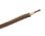 25' Superior S.i.w. RG8-X-95, MINI-8 RG-8X 50 Ohm Coaxial Cable Clear. Fixed Price $15.95.