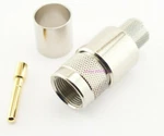 Premium W5SWL Series Uhf Male Coax Connector LMR-600 Solder Rf Pin Crimp Ferrule. Fixed Price $9.29.