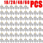 10/40/60PCS Uhf PL-259 Male Crimp Type Rf Connectors For RG8X, LMR240 Coax Wire. Fixed Price $48.99.