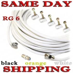 RG6 Cable 5-300 Ft Hd Tv Internet Radio Coaxial Tri-shield Wire Lot. Fixed Price $45.00.