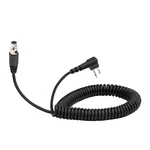 Headset Adapter Coiled Cable For Motorola M1 R2 CP200D BPR40D Racing Electronics. Fixed Price $25.00.