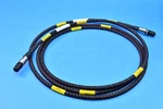 10' Times Microwave Miltech Tnc Rf Test Cable Assembly W/ Sma Male Connector. Fixed Price $149.95.