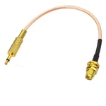 Sma Female To 3.5MM Mono 1/8" Ts Stereo Plug Adapter Antenna. Fixed Price $13.90.