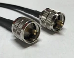 RG-58 Jumper 2FT Uhf Ham Cb Vhf Rf Radio PL-259 Coax Cable Made In Usa. Fixed Price $11.99.