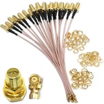 Tuolnk Ipx MHF1 To Sma Cable Female U.fl RG178 Coax Inch, Black. Fixed Price $19.86.