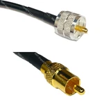 RFC240 PL259 Uhf Male To Rca Coax Cable Usa-ship Lot. Fixed Price $70.14.