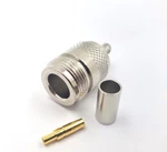 10PCS Rf Connector Male Crimp Teflon Insulation Reverse Thread Lmr 195. Fixed Price $21.92.