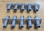 Lot 10 Sri Microwave 3.5MM 4-HOLE Panel Mount Rf Coaxial Adapter 26.5GHZ F-f. Fixed Price $59.99.