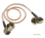 Slim Coax 75 RG179 With F-type Right-angle Connectors Tv, Sat, & Antenna Cable. Fixed Price $8.95.