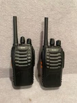 Lot Of 2WAY Radios Walkie Talkie Tid TD-V2 Black With One Charger. Fixed Price $28.88.