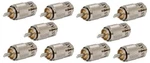 10 Lot Astatic 302-ASTPL259 Cb Radio Antenna Coax Cable Connectors. Fixed Price $40.95.