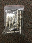 Holland SLC59-RCA Compression Connector For RG59 Coax, Bag Of 10. Fixed Price $24.95.