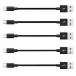 Chargers, Micro Usb Nylon Braided Short Cable Fast Charging Cord 5 Pack. Fixed Price $12.10.
