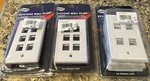 Shaxon Port & 6 Single Gang Keystone Wall Plate White BM303WP4-B. Fixed Price $17.89.