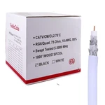 Five Star Cable 1000 Ft. RG6 Quad Shielded Ft, (white). Fixed Price $138.93.