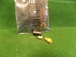 (1) Amphenol Rf 901-9511-1 Gold Sma Straight Crimp Plug For RG-55 142 223 & 400. Fixed Price $7.00.