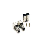 2PCS Sma Type Male Crimp Teflon Insulation Nickel Plated Gold Pin. Fixed Price $9.95.