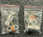 (2 Piece Lot) RFT1201-SI, Industries, Tnc Male Clamp Connector. Fixed Price $25.00.