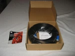 Mediabridge Coaxial Cable 50 Feet A/v With F-pin To Black + Type Adapter. Fixed Price $9.95.