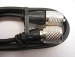 Workman CX-3-PL-PL RG58 3' Coax Jumper Patch Cable Black PL-259 Molded Ends. Fixed Price $8.48.