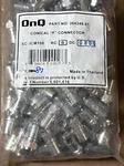 87- Onq 364246-01 Conical F Connectors, Sc: ICM100, Rc: B, Dc: 0805, Open Pkg. Fixed Price $99.99.