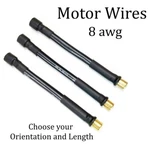 Rcp Motor Wires Awg Choose Connector Size/length 6.5MM & 8MM Bullets. Fixed Price $13.99.
