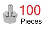 100 Pcs Coax Male Terminator Caps Lot Cable End Catv Splitter Port 75 Ohm F81. Fixed Price $19.95.