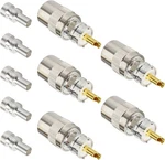 Xrds -rf PL-259 Uhf Male Solder Connector Kit With UG-176 Reducers, Nickel. Fixed Price $24.13.