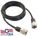 10FT RG8X Coax Uhf (PL259) Male To Antenna Cablesonline R-U010. Fixed Price $19.95.