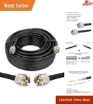 Professional Grade Cb Coax Cable With Superior Signal Protection - 100FT Length. Fixed Price $68.81.