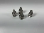 Suhner - Bnc Male Dummy Load Termination 50 Ohm Used Pack Of 4 Pieces. Fixed Price $16.99.