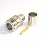10PCS Rf Connector Female Crimp, Teflon Insulation Nickel Plated Body. Fixed Price $19.95.