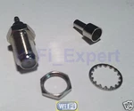 Female Solder Crimp Bulkhead For RG174 RG179 RG316 RG188 Coax Cable Connector. Fixed Price $9.24.