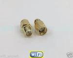 2 X Female Rp-sma Rf Connector Adapter Usa. Fixed Price $6.64.