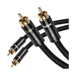 Todn Audiophile Rca Cables 3FT With Silver-plated-occ Core Hifi Cab.... Fixed Price $146.29.