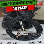Guitar Cables Instrument - Pack 20FT Wire Recording Studio Amp 1/4 Fat Toad. Fixed Price $66.00.