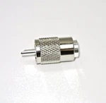 10PCS Rf Coaxial Uhf Male Teflon Insulation Silver Pin Body Nickel Shell. Fixed Price $19.95.