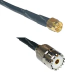 RFC240 Sma To SO239 Uhf Female Coax Cable Usa-ship Lot. Fixed Price $70.14.
