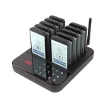 Restaurant Pager Wireless Calling System W/10 Beepers - Buzzer, Vibration, Flash. Fixed Price $79.99.